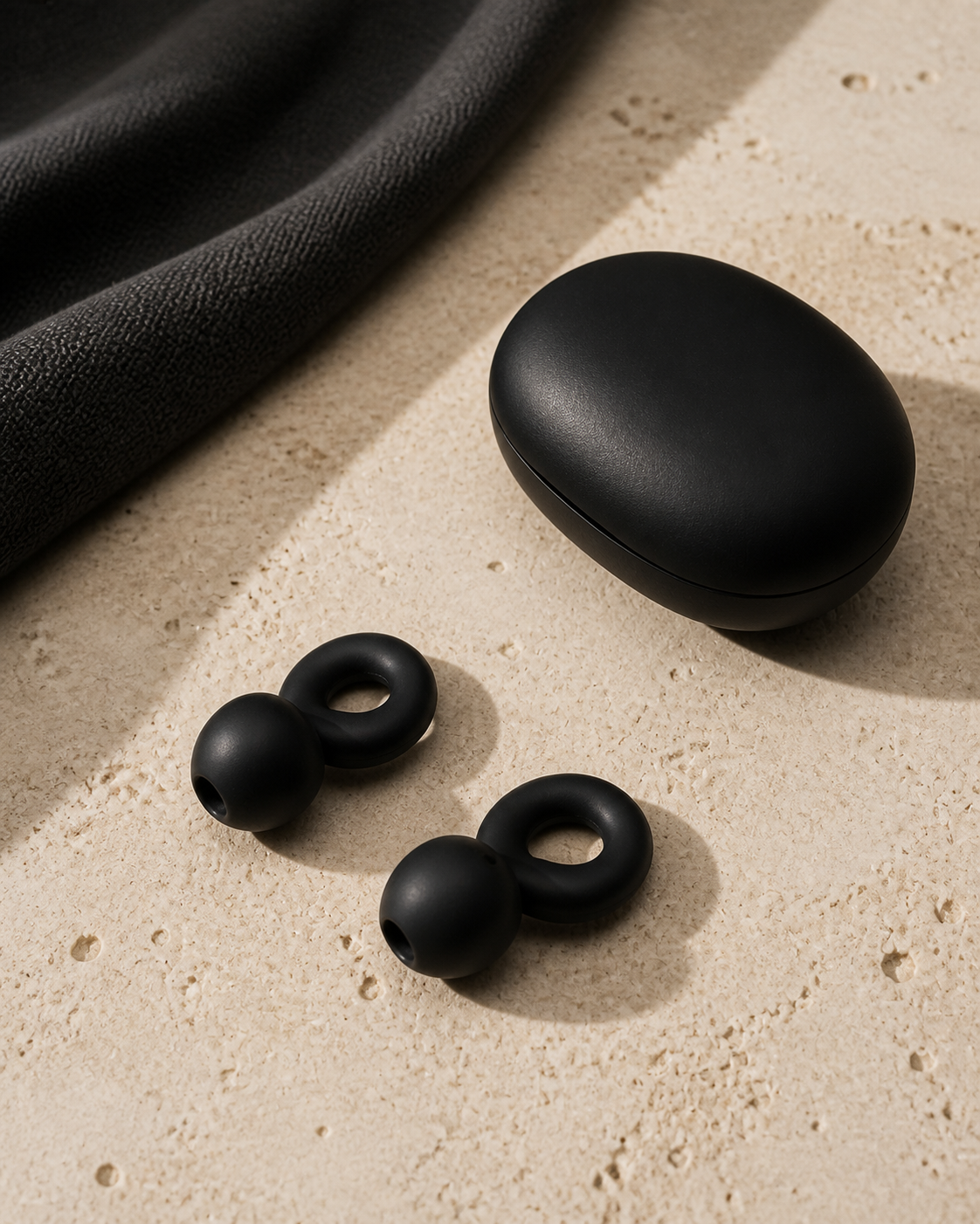 QEVIQ Quiet pair and carrying case